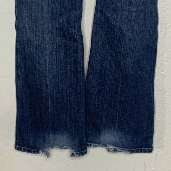 Citizens of humanity Leigh #148 DESTROYED stretch low waist boot cut jeans - Picture 8 of 11